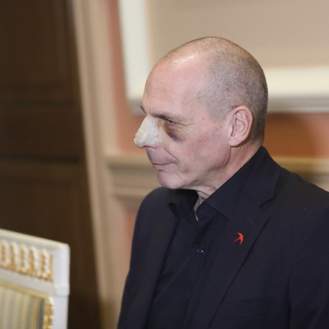 Βαρουφάκης - Επίθεση στα Εξάρχεια: Δεν αναγνώρισε τους συλληφθέντες 