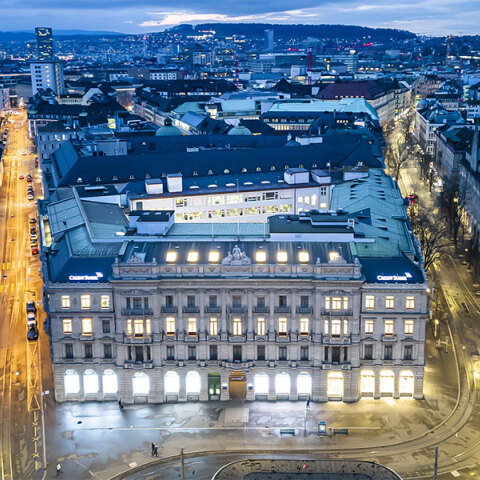 Τα γραφεία της Credit Suisse στη Ζυρίχη