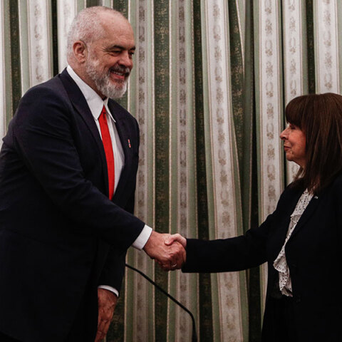 Έντι Ράμα και Κατερίνα Σακελλαροπούλου