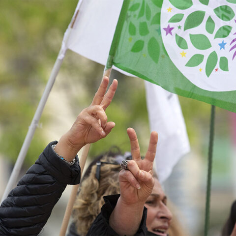 Υποστηρικτές του φιλοκουρδικού HDP