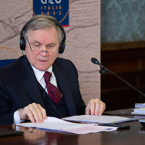 Ο διοικητής της Τράπεζας της Ιταλίας Ινιάτσιο Βίσκο