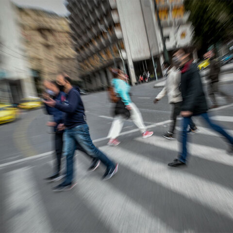Πολίτες στο κέντρο της Αθήνας