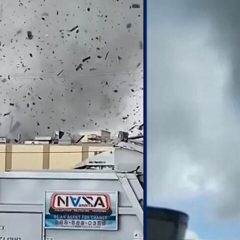 Ανεμοστρόβιλος προκαλεί καταστροφές κοντά στο Λος Άντζελες