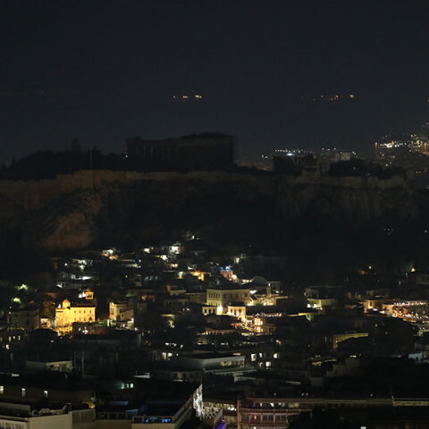 Κλειστά τα φώτα στην Ακρόπολη για την Ώρα της Γης