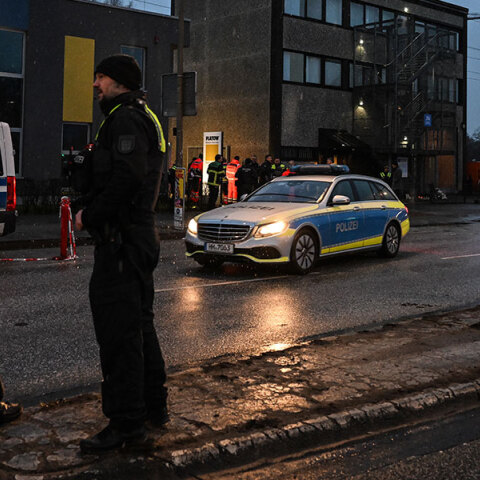 Αστυνομικοί στο Αμβούργο