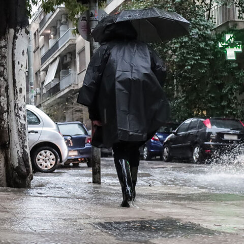 Βροχή στην Αθήνα