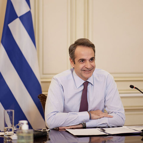 Ο πρωθυπουργός Κυριάκος Μητσοτάκης