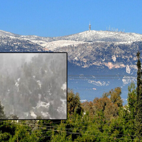 Πάρνηθα (Κεντρική) - Χιονοκαταιγίδα (ένθετη)