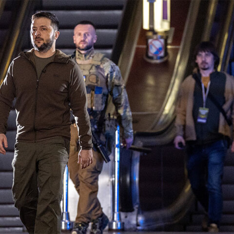 Ο πρόεδρος της Ουκρανίας Βολοντίμιρ Ζελένσκι