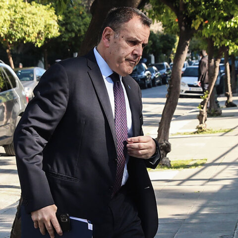 Νίκος Παναγιωτόπουλος, υπουργός Εθνικής Άμυνας