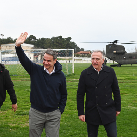 Στον Έβρο ο Κυριάκος Μητσοτάκης