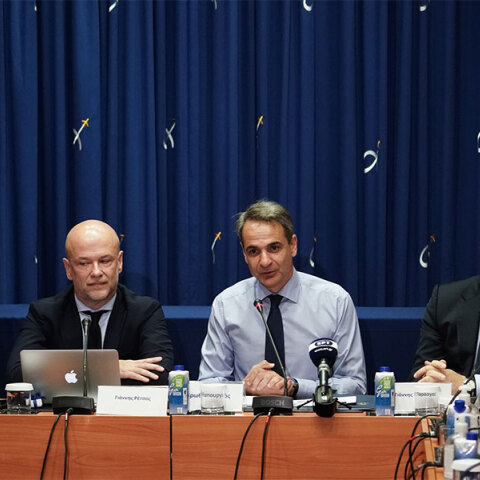 Συνάντηση Μητσοτάκη με την Εκτελεστική Επιτροπή του ΣΕΤΕ