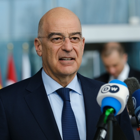 Ο υπουργός Εξωτερικών Νίκος Δένδιας @Alexandros Michailidis / SOOC