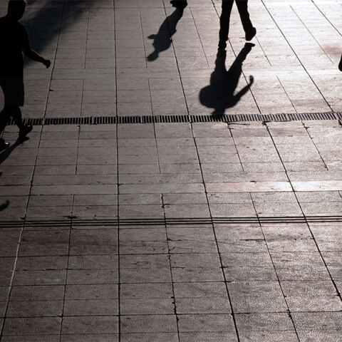 Πολίτες στο κέντρο της Αθήνας