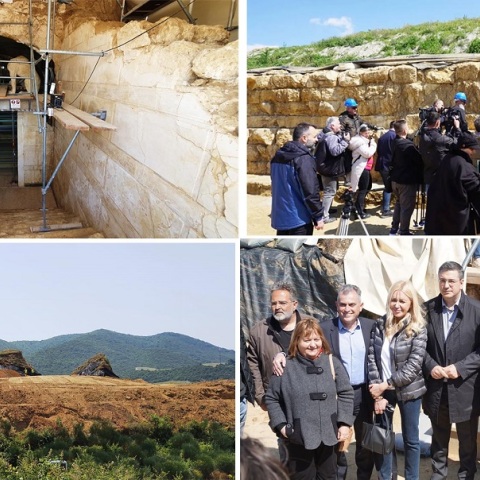 Αμφίπολη Σερρών: Επισκέψιμος ο Τύμβος Καστά μετά το Πάσχα 