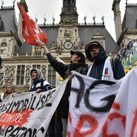Διαδηλώσεις στη Γαλλία