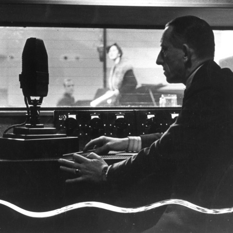 To στούντιο του BBC το 1936 @Daily Herald Archive/National Science & Media Museum/SSPL via Getty Images