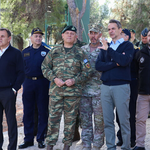 Στη διοίκηση υποβρυχίων καταστροφών ο Κυριάκος Μητσοτάκης