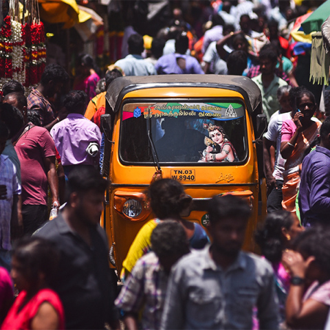 Πολίτες στην Ινδία