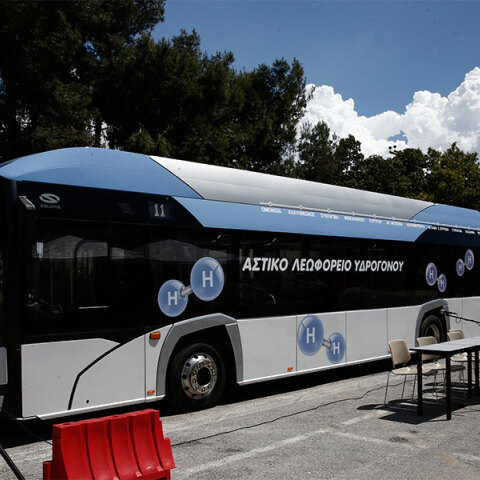 Tο πρώτο αστικό λεωφορείο υδρογόνου