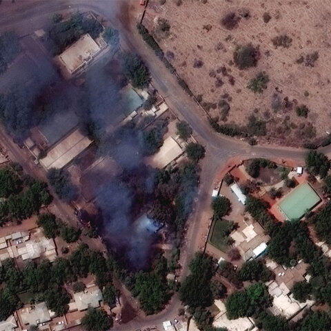 Εναέρια πλάνα από το Χαρτούμ