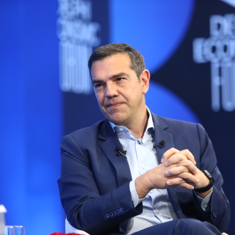 O Aλέξης Τσίπρας στο 8ο Οικονομικό Φόρουμ Δελφών