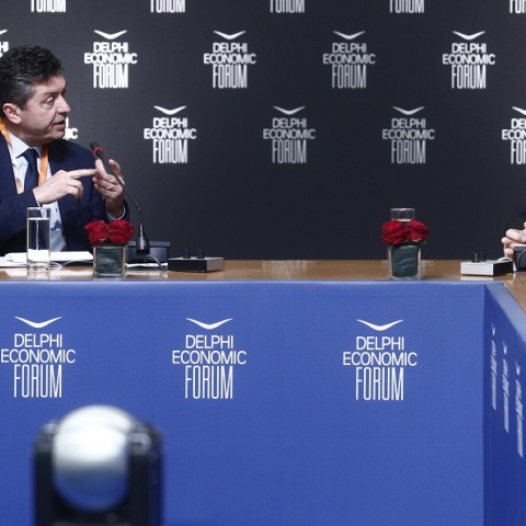 Οικονομικό Φόρουμ των Δελφών - Σαχίνης: Το νερό ήταν είναι και θα είναι δημόσιο αγαθό