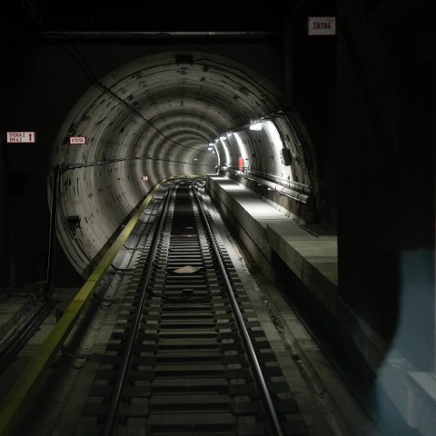 Δοκιμαστική κίνηση συρμού του Μετρό Θεσσαλονίκης - Δείτε το βίντεο