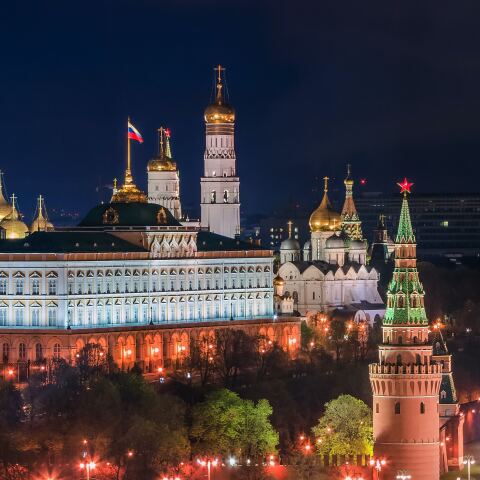 Το Κρεμλίνο τη νύχτα