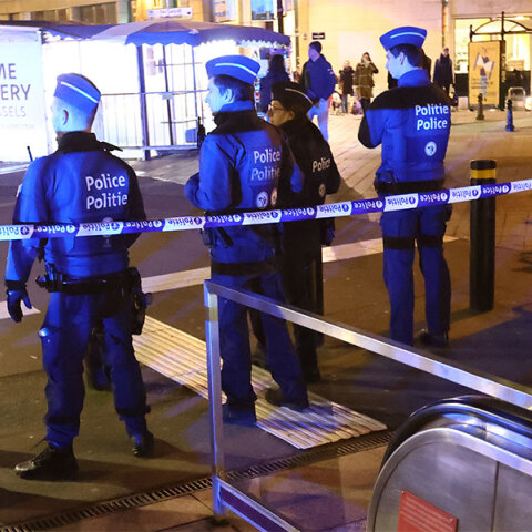 Άνδρες της βελγικής αστυνομίας