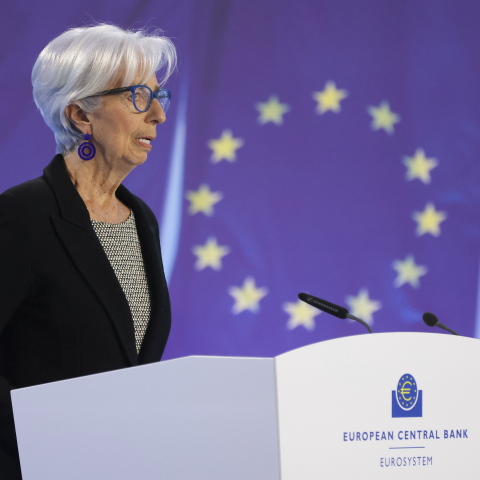 Η επικεφαλής της ΕΚΤ Κριστίν Λαγκάρντ