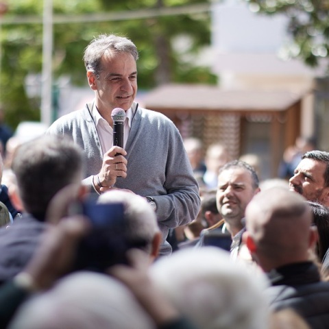 Εκλογές 2023 - Μητσοτάκης: Μιλάμε για το μέλλον και αφήνουμε τους άλλους να τσακώνονται για το παρελθόν και την Ελλάδα του 1981