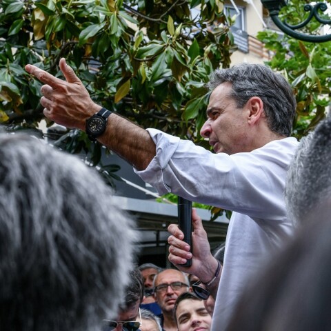 O Κυριάκος Μητσοτάκης περιοδεύει στην Πάτρα @ΓΙΑΝΝΗΣ ΣΠΥΡΟΥΝΗΣ / ILIALIVE.GR / EUROKINISSI