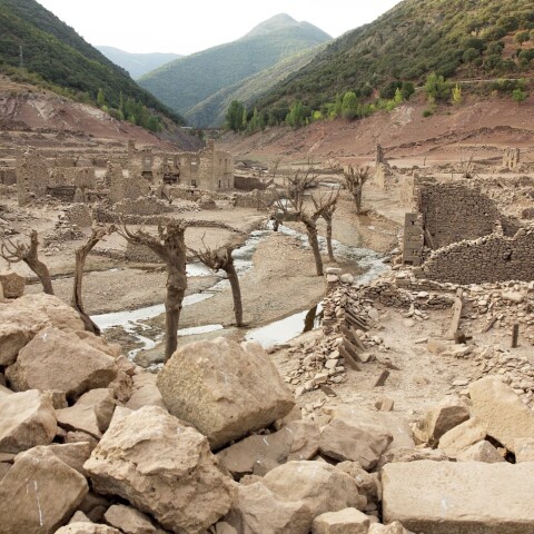 Ξηρασία σε χωριό της Ισπανίας @RAQUEL MANZANARES/ EPA