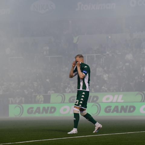 Στιγμιότυπο από αγώνα του Παναθηναϊκού