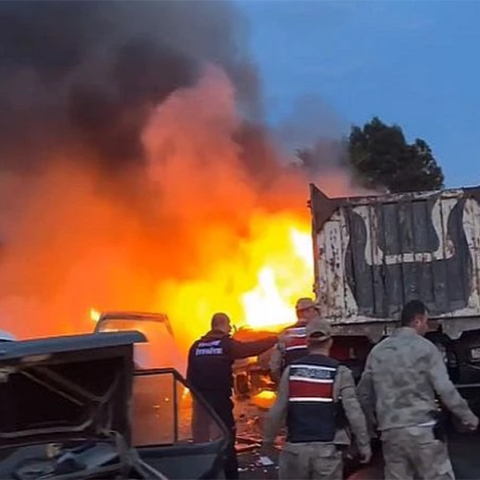 Καραμπόλα οχημάτων στην Τουρκία