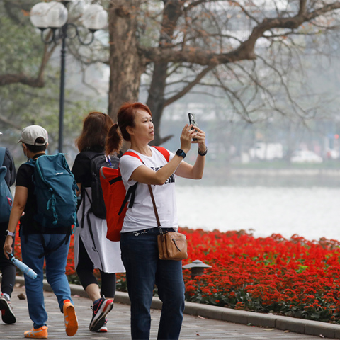 Τουρίστες στο Βιετνάμ
