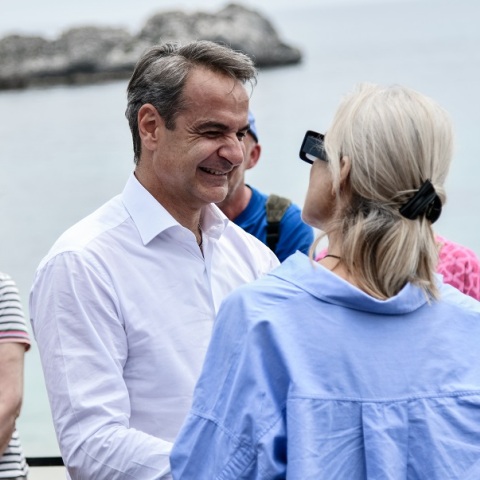 Εκλογές 2023 - Μητσοτάκης: Δεσμεύομαι για καλύτερους μισθούς την επόμενη 4ετία