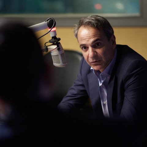 Συνέντευξη του Κυριάκου Μητσοτάκη στον ρ/σ ΣΚΑΪ