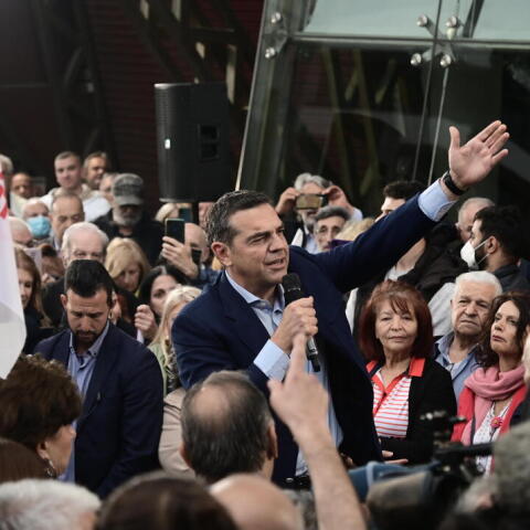 Εκλογές 2023: Live η ομιλία του Αλέξη Τσίπρα στον Πειραιά