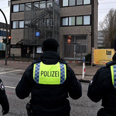 Άνδρες της γερμανικής αστυνομίας