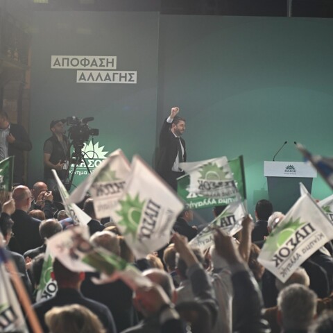 Από την ομιλία του Νίκου Ανδρουλάκη στην Πάτρα @Γραφείο Τύπου ΠΑΣΟΚ