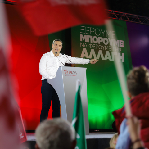 Ο Αλέξης Τσίπρας στο Αγρίνιο