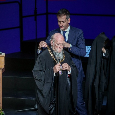 Δήμος Αθηναίων: Τον Οικουμενικό Πατριάρχη Βαρθολομαίο τίμησε σήμερα η Αθήνα 