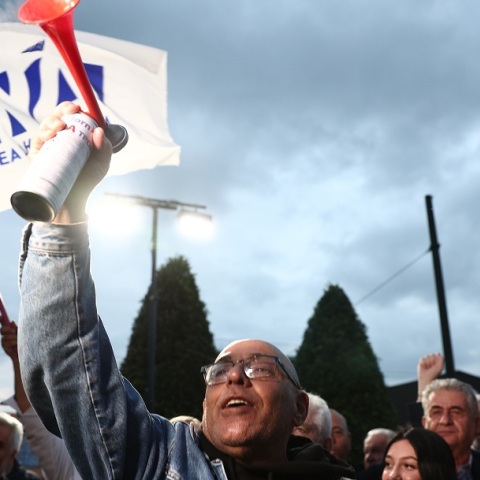 Εκλογές 2023: Πανηγυρικό κλίμα στην Πειραιώς