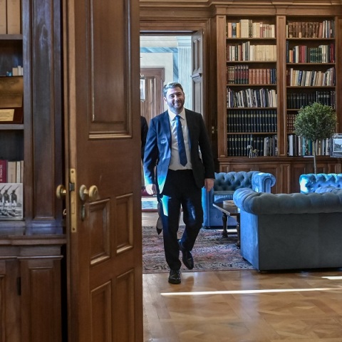Εκλογές 2023: Στο Προεδρικό Μέγαρο ο Νίκος Ανδρουλάκης για τη διερευνητική εντολή