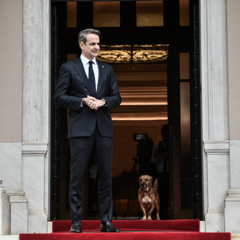 Ο Κυριάκος Μητσοτάκης και ο Πίνατ