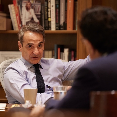 Εκλογές 2023 -  Μητσοτάκης: «Τετραετία μεγάλων αλλαγών με αυτοδυναμία»