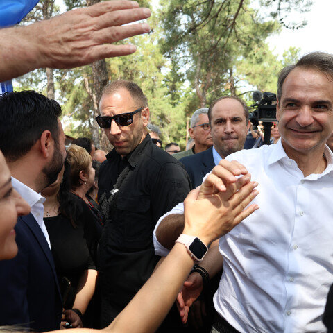 Ο Κυριάκος Μητσοτάκης στη Β' Θεσσαλονίκης