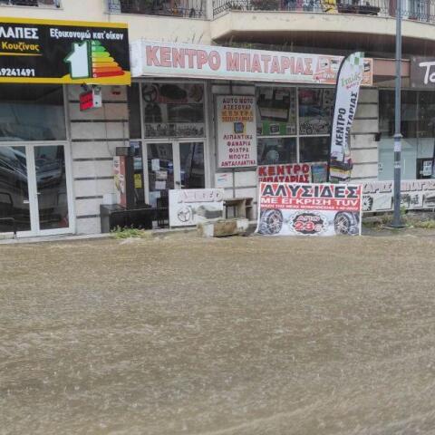 Βροχή στη Θεσσαλονίκη
